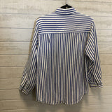 S Striped button down l/s