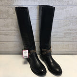 7.5 stuuded double buckle riding boots