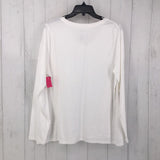 R18 OX V-neck layering tee l/s