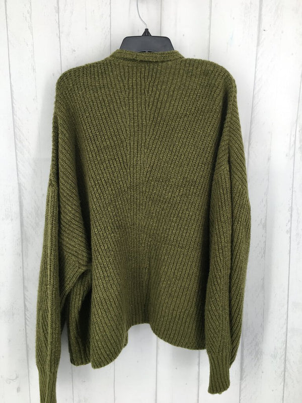 XXL Knit open cardigan l/s