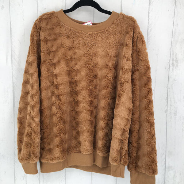 2X Furry crewnwck l/s