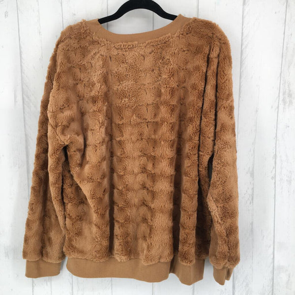 2X Furry crewnwck l/s