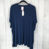 3X Notch neck tunic s/s