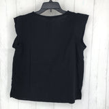 XS Gauze top v-neck s/s