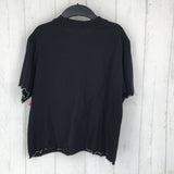 L Scallop hem s/s tee