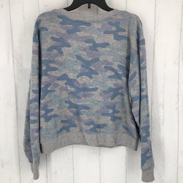 L Camo print l/s