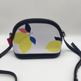 2pc lemon dome satchel w/ bi-fold wallet