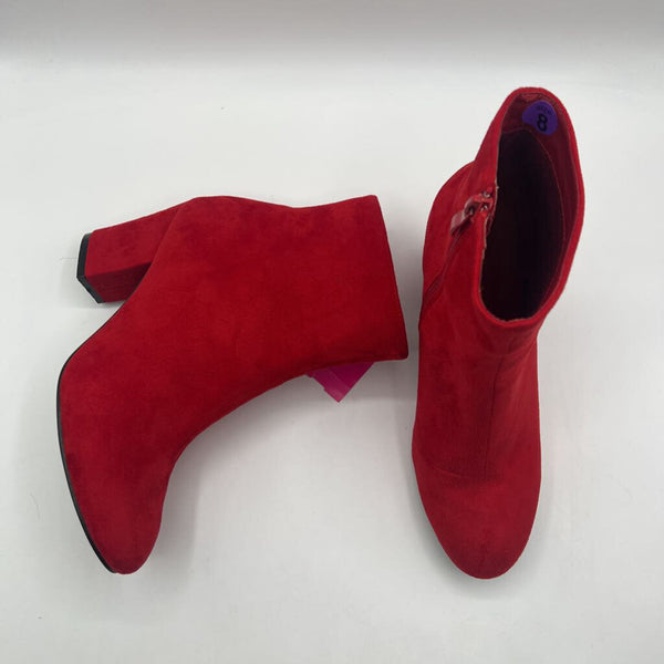 8 Suede 3" heel ankle boot