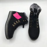 5.5 faux fur lined hiking boots