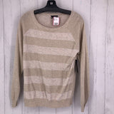 R40 L Metallic striped sweater l/s