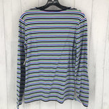 R25 L Striped layering tee l/s