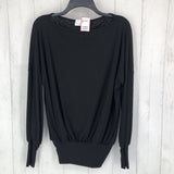 S Ribbed fitted waist l/s