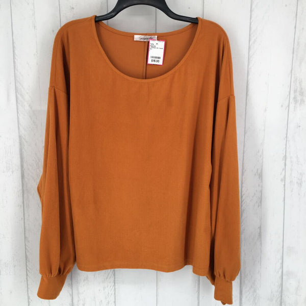 L Dolman slv round neck