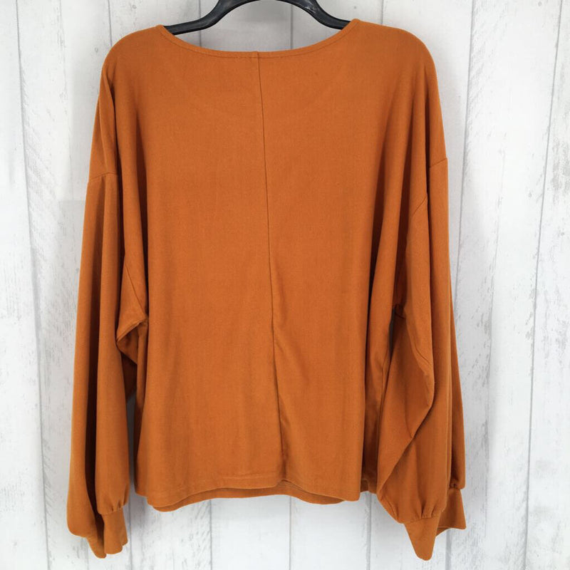 L Dolman slv round neck