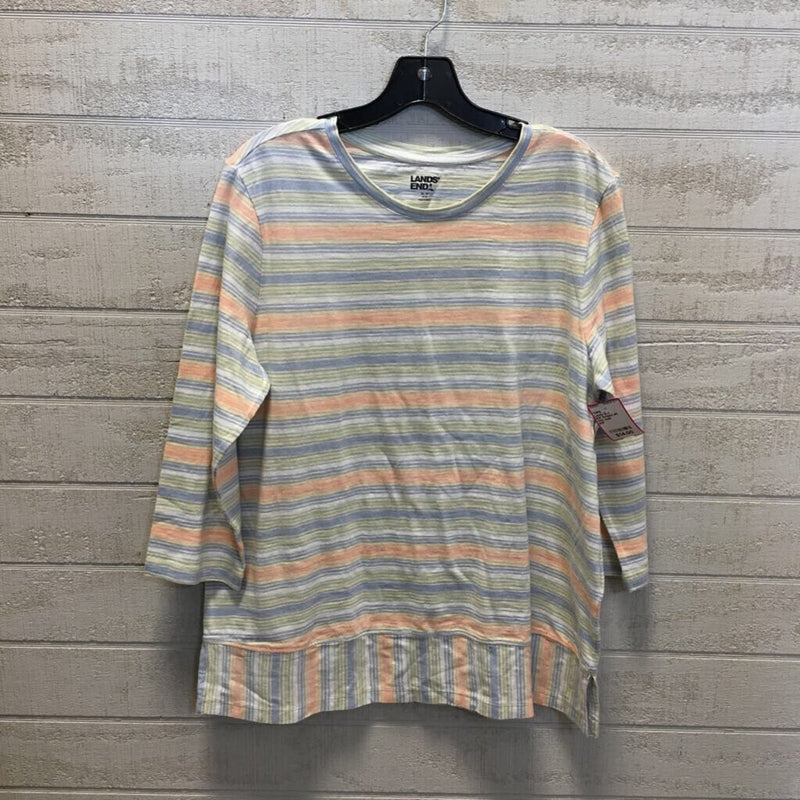 M/P Striped slit sides 3/4 slv