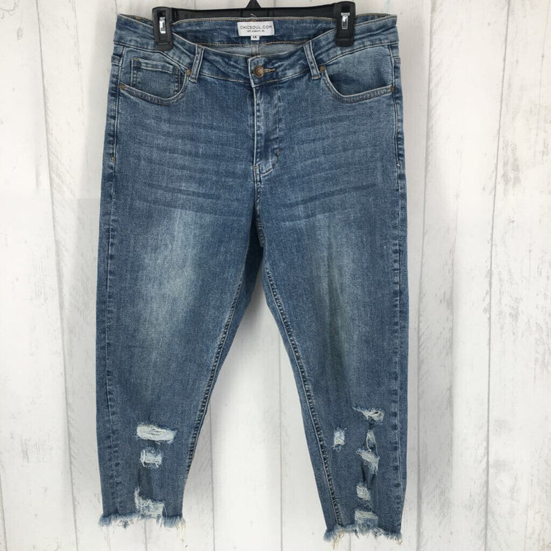 14 distressed jeans