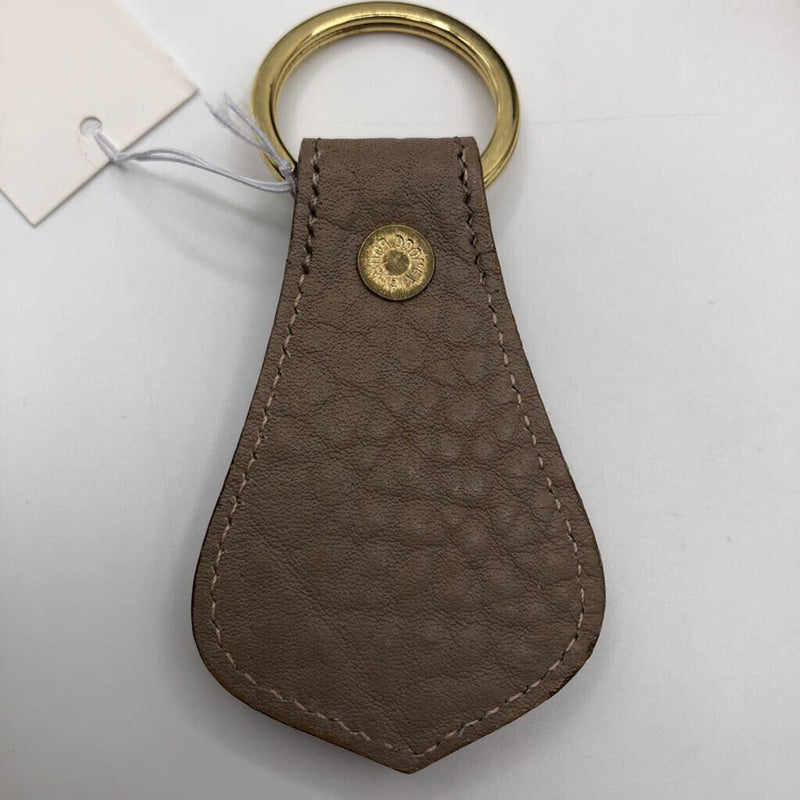 Dooney & Bourke brown leather keyring