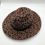 Velvet trim animal print