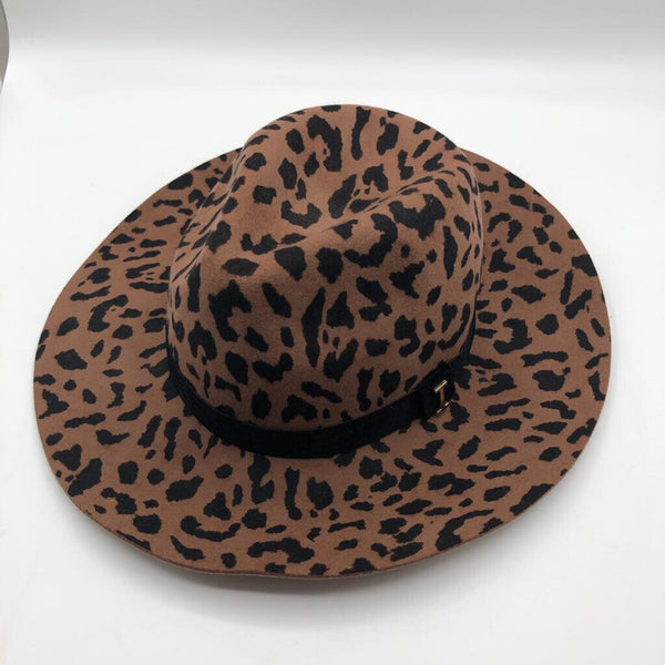 Velvet trim animal print