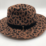 Velvet trim animal print