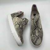 NWOB 8 Snake print slip on sneaker