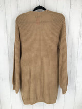 M Knit open cardigan l/s