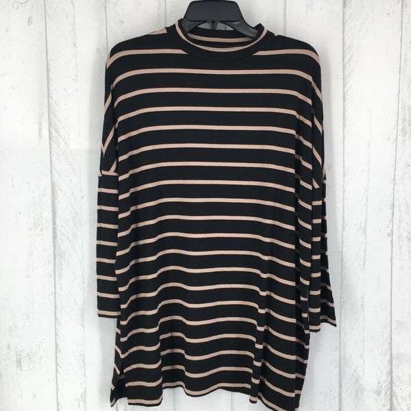 M Striped t-neck l/s