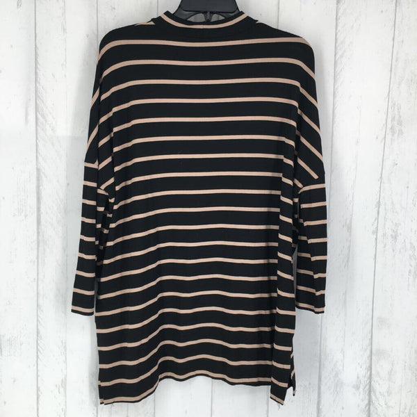 M Striped t-neck l/s