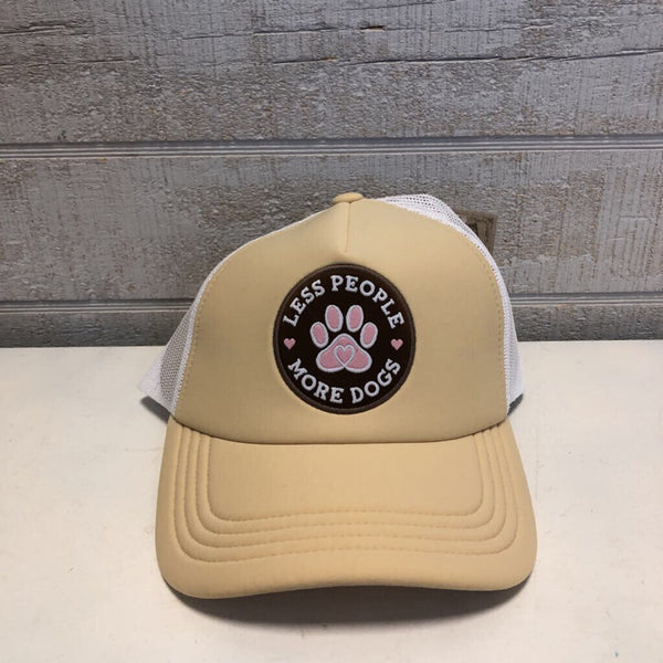 Less People More Dogs Trucker Hat