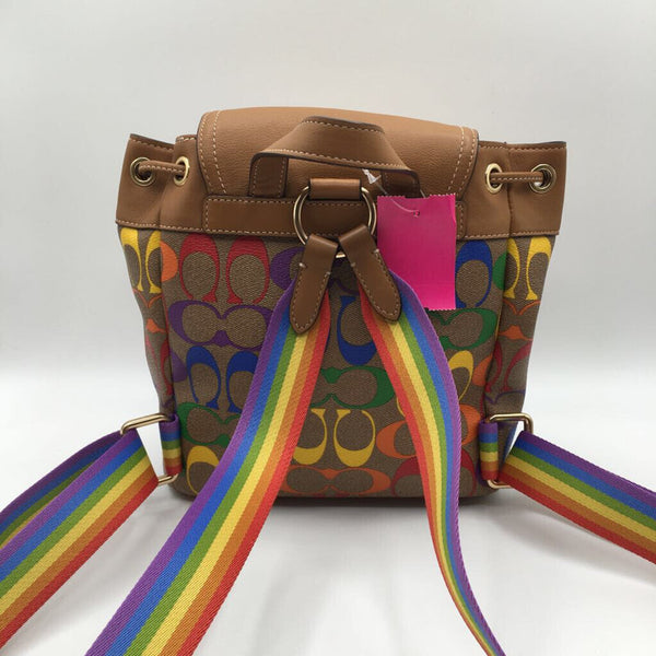 signature rainbow backpack