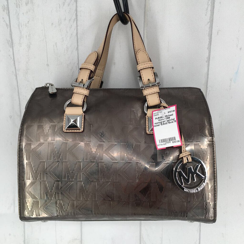 R269 monogram satchel