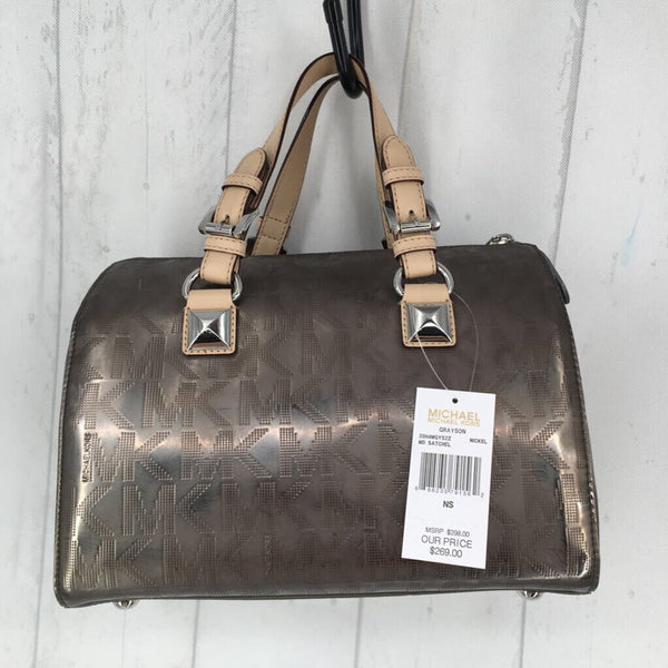 R269 monogram satchel