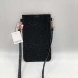 NWT rhinestone clear phone crossbody