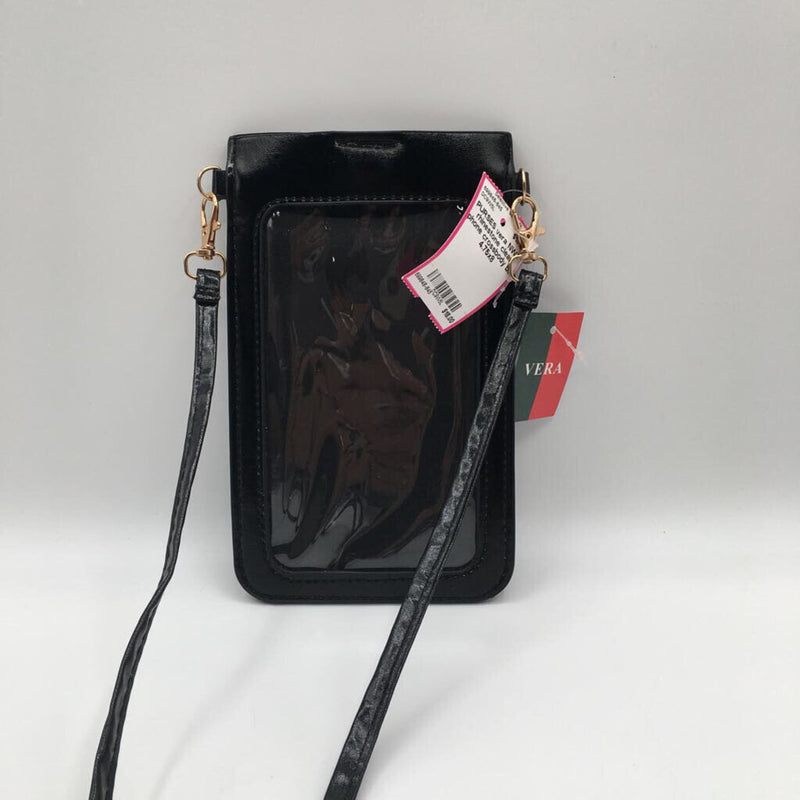 NWT rhinestone clear phone crossbody