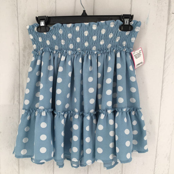 L polka dot skirt