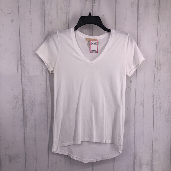 XS s/s v-neck top