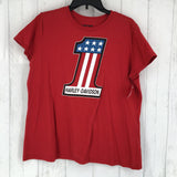 XL s/s #1 stars stripes tee