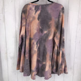 5xl l/s tie-dye tunic