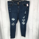 24R Darkwash jeggings