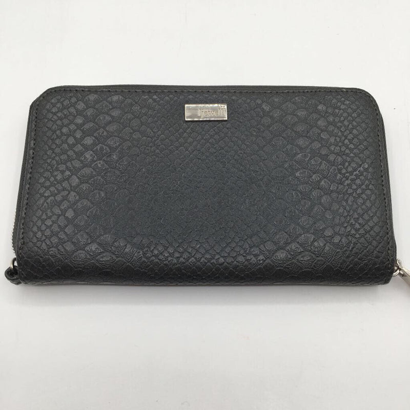 zip around embossed wallet