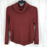 P/S Round hem cowl neck l/s