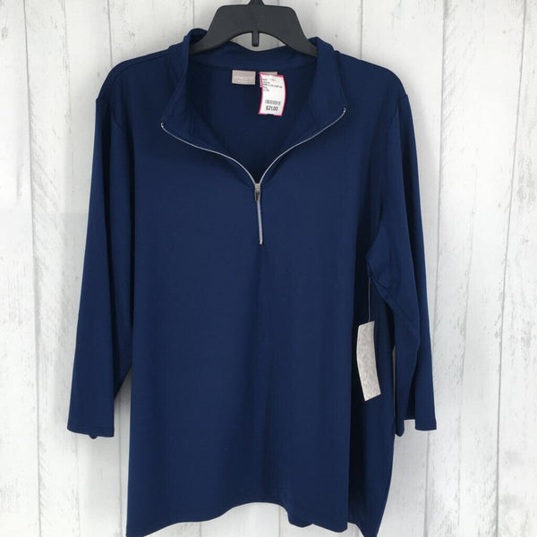 R69 4 (1X) Half-zip pullover