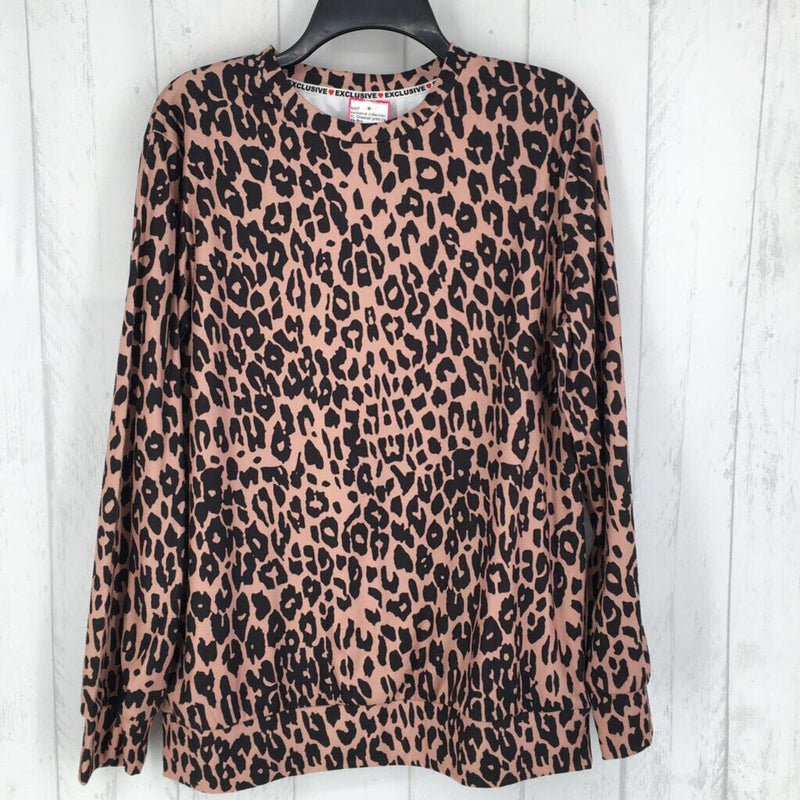 XL Cheetah print l/s top