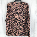 XL Cheetah print l/s top