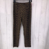 S Metallic animal print legging