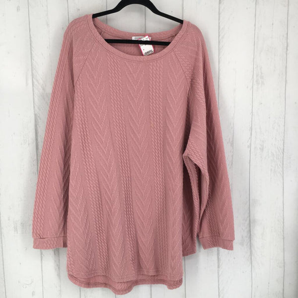 l/s 4xl scoop neck top