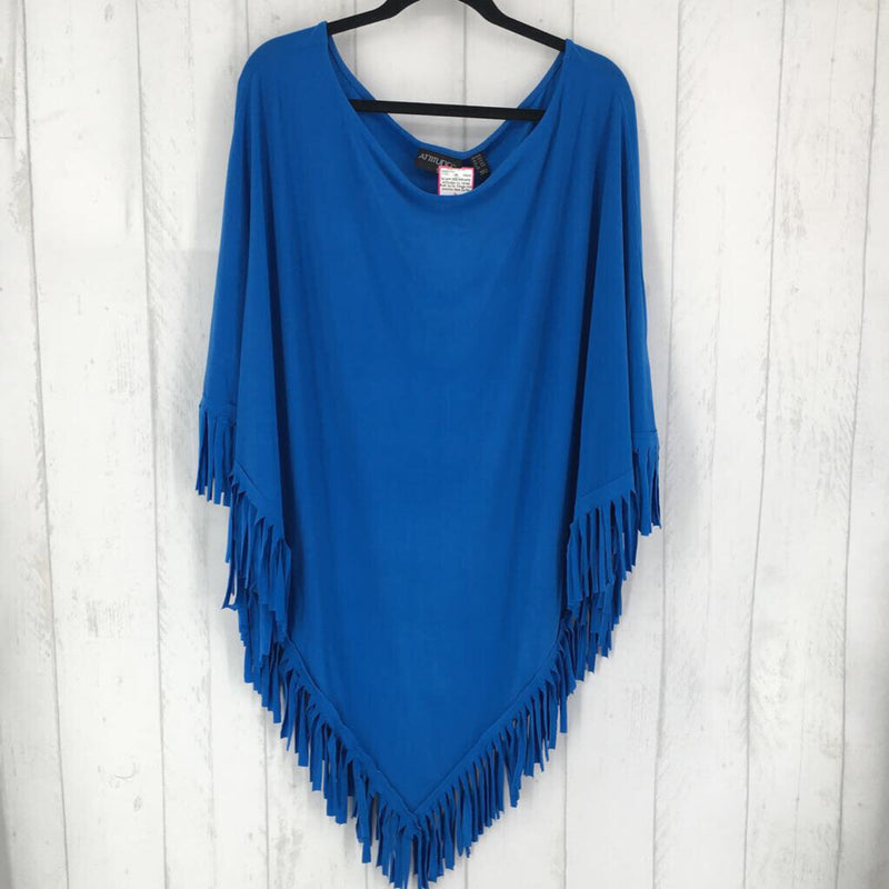 R48 2x/3x fringe trim poncho