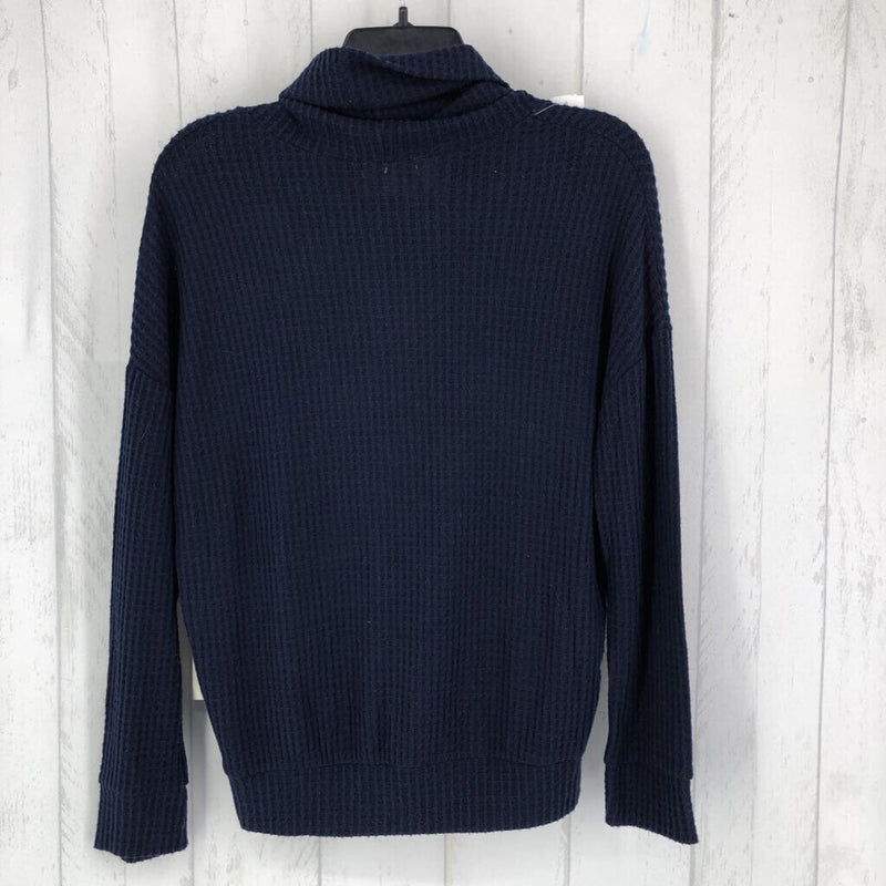 S Waffle knit l/s top