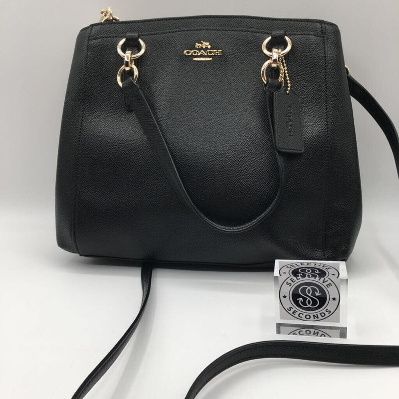 dual top handle magnetic closure satchel