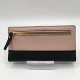 color block bi-fold wallet